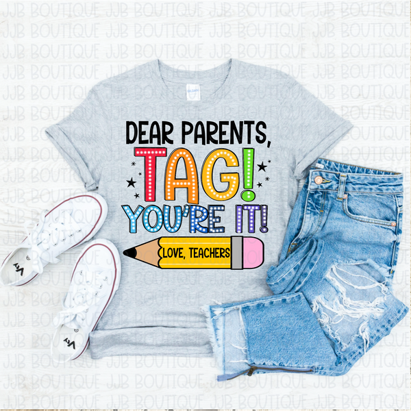 Tag! You’re it! Tee